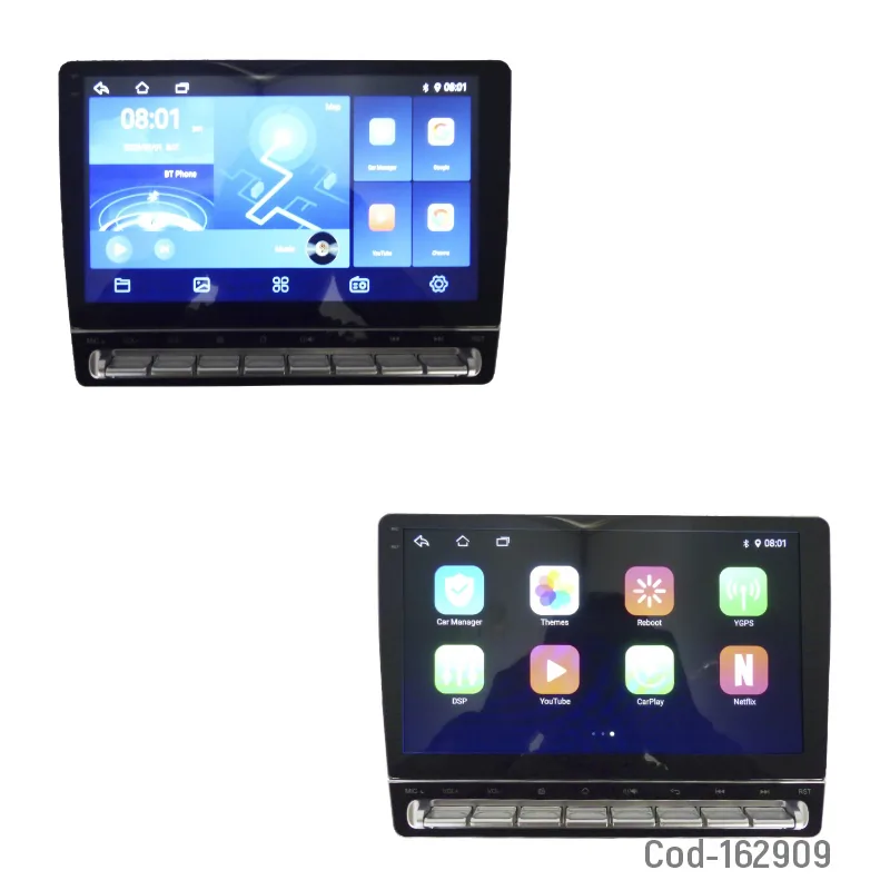 Radio Para Auto Con Pantalla De 10.1 Pulgadas Con Carplay Y Android Pantalla Touch Modelo NEW Con Botones - imagen 4