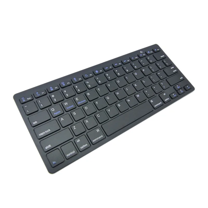 Teclado Bluetooth, Blanco/Negro Universal En Caja. - imagen 7