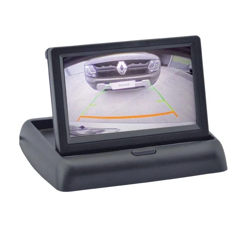 Pantalla Retrovisor 4.3", Rebatible Para Auto - imagen 5