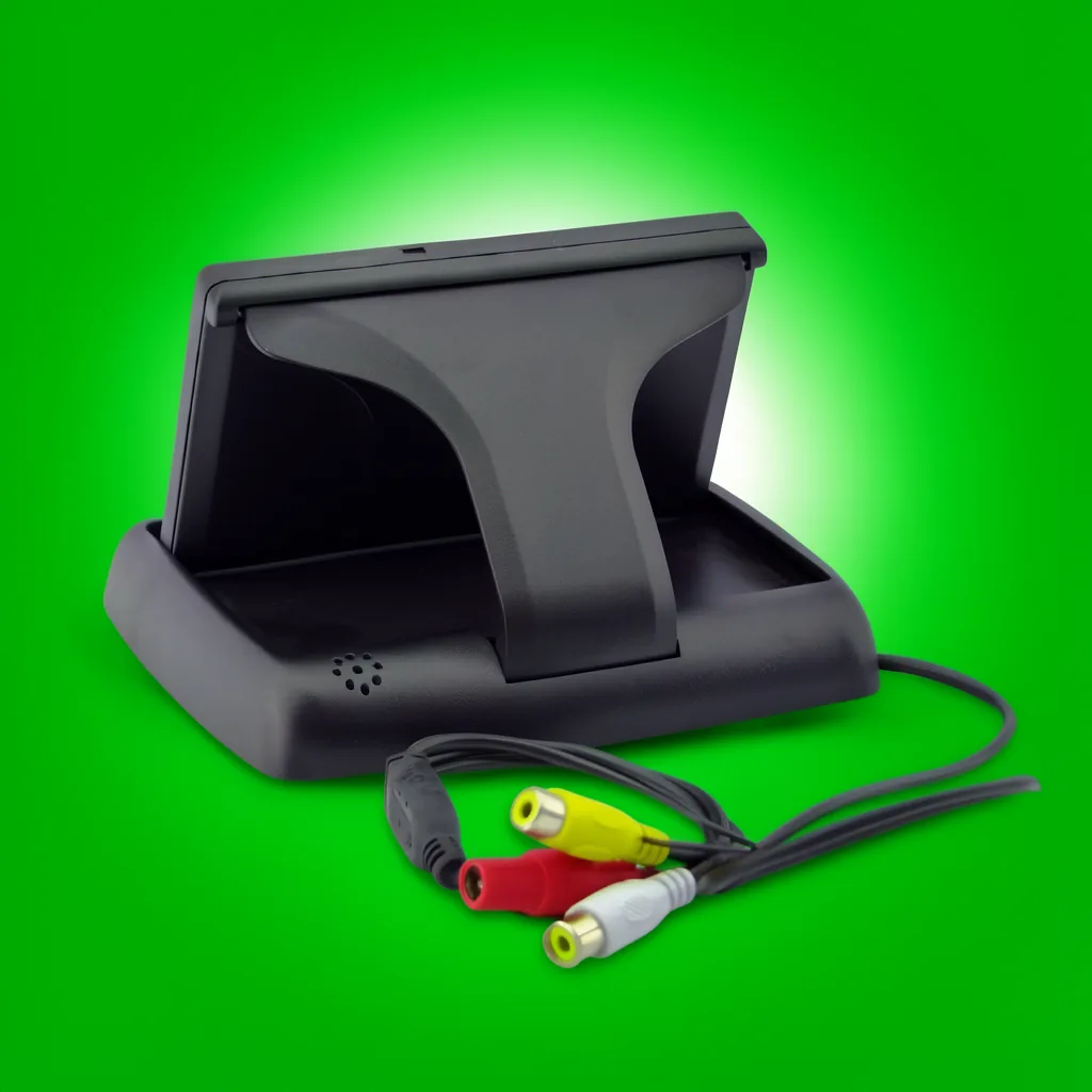Pantalla Retrovisor 4.3", Rebatible Para Auto - imagen 9