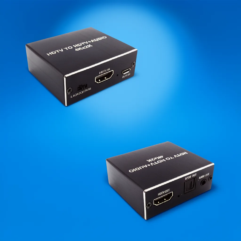 Convertidor Extractor De Audio HDMI A HDMI-Optico Con Jack 3.5 MM - imagen 9