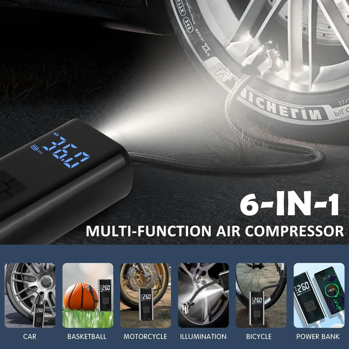Minicompresor Automoviles - imagen 4