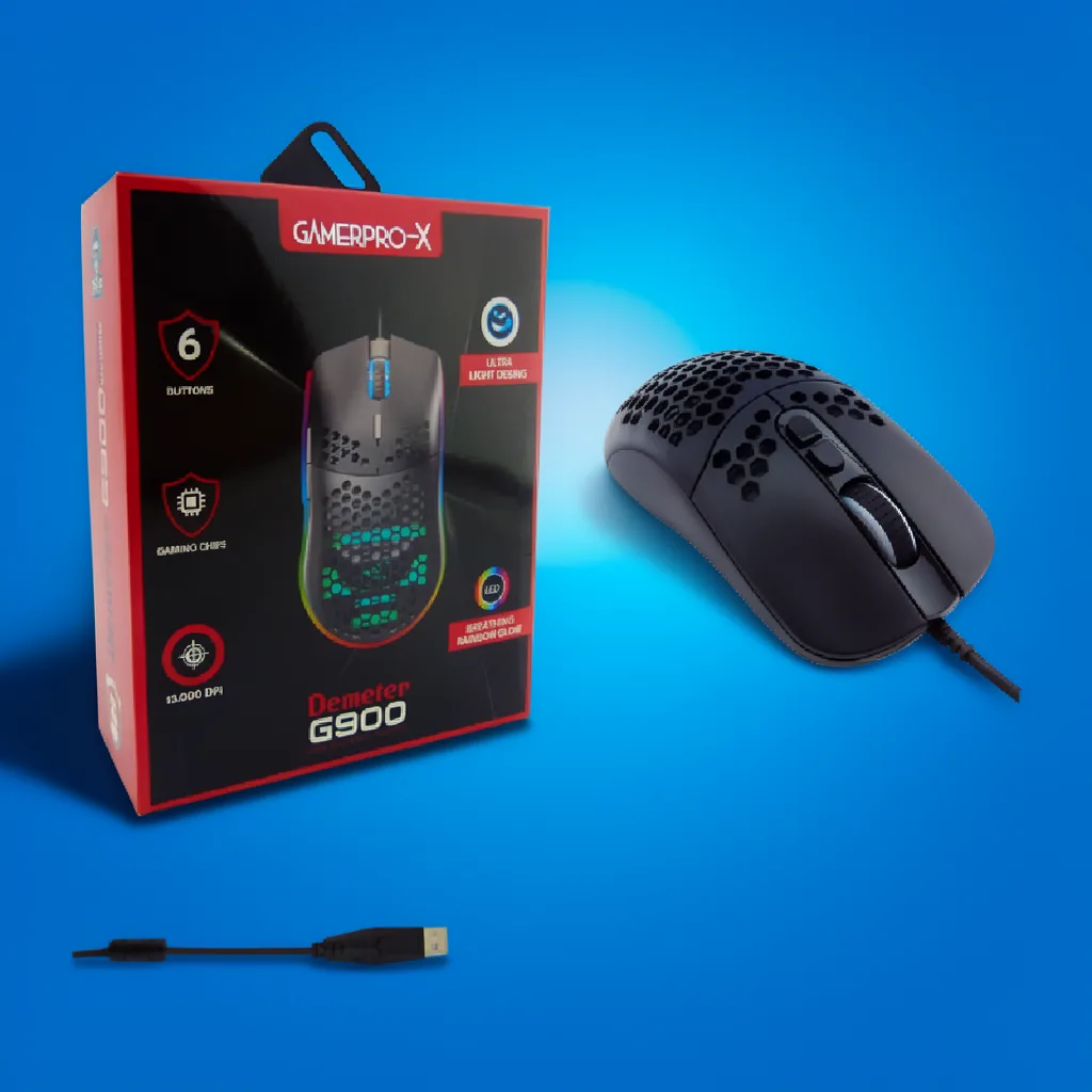 Mouse GAMER USB DEMETER G900. - imagen 6