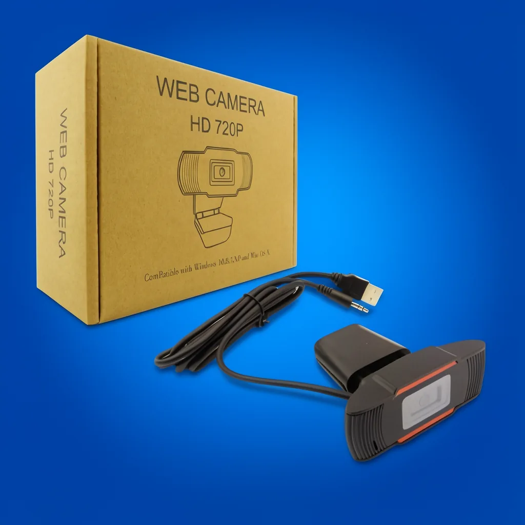 Camara Web Q8, Full HD 720P, Con USB, Plug And Play, Incluye Microfono. - imagen 5