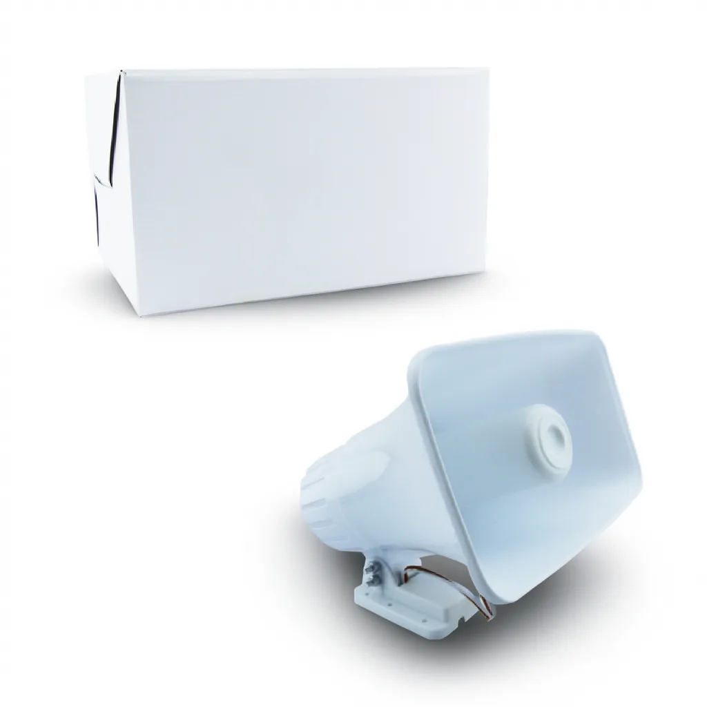 Sirena Dos Tonos De 40 Watt A 12 Volt Blanca. - imagen 7