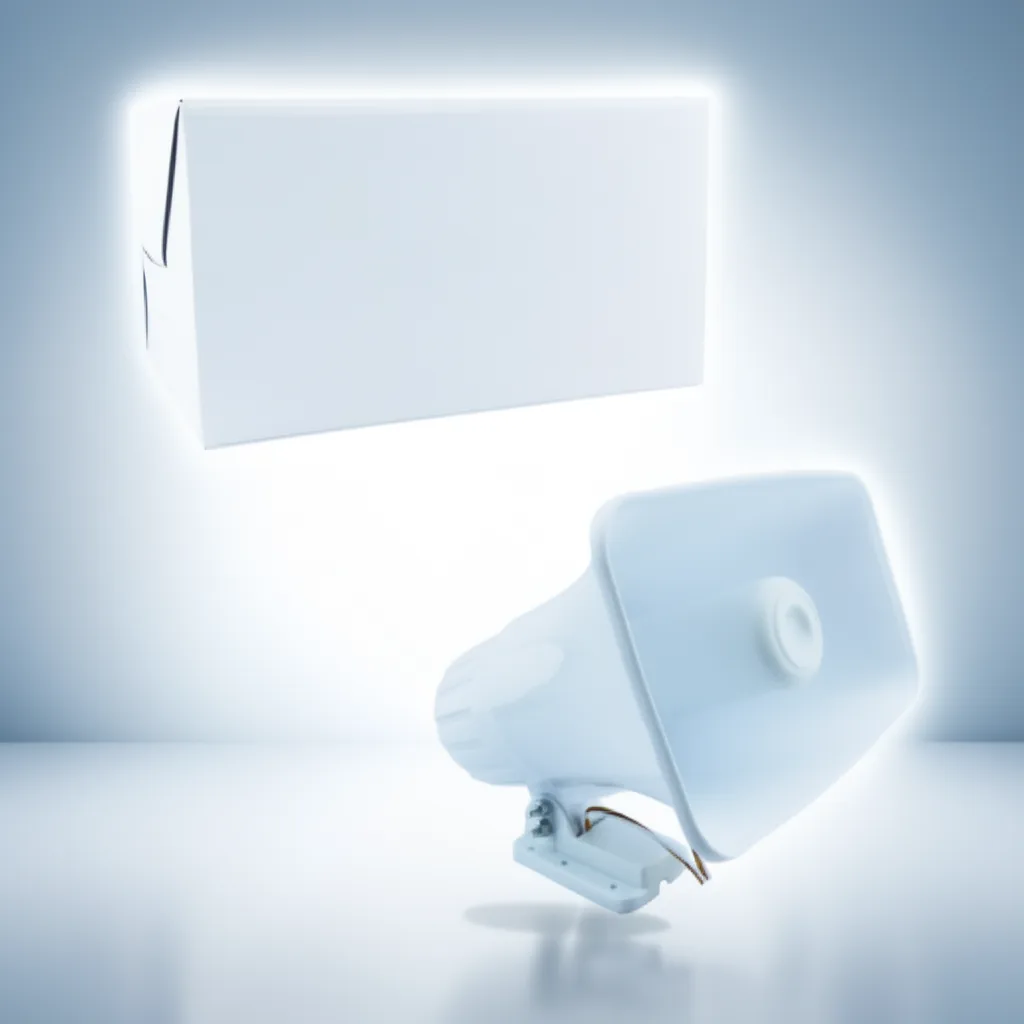 Sirena Dos Tonos De 40 Watt A 12 Volt Blanca. - imagen 9