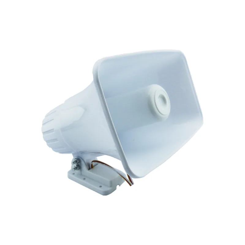 Sirena Dos Tonos De 40 Watt A 12 Volt Blanca. - imagen 1