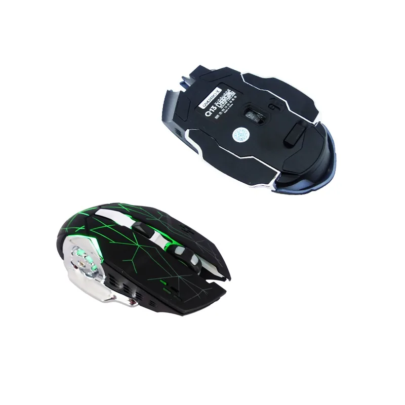 Mouse Inalambrico Gamer Recargable. Marca GAMEPRO-X. Modelo Q13 Con Iluminacion. - imagen 5