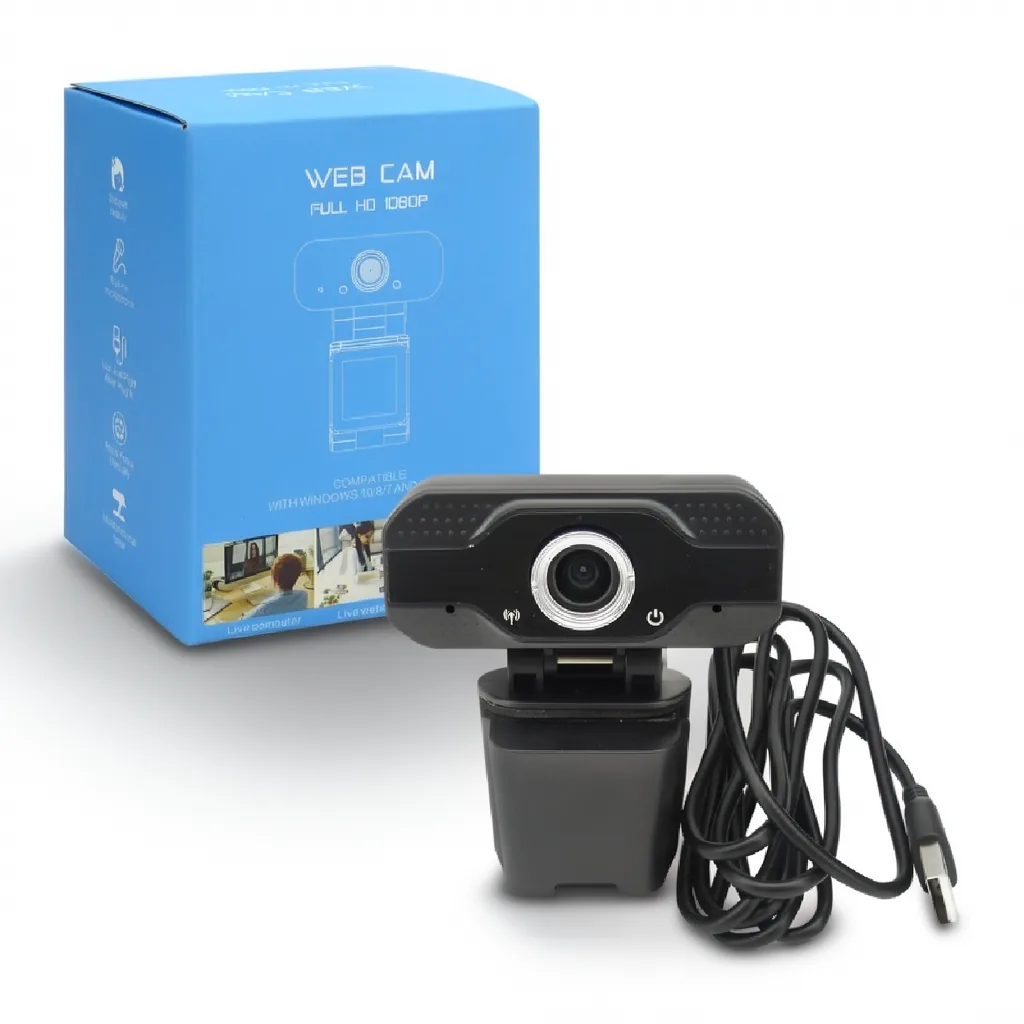 Camara WEB Con Microfono Q12, Full HD 1080P, Conexion USB - imagen 9
