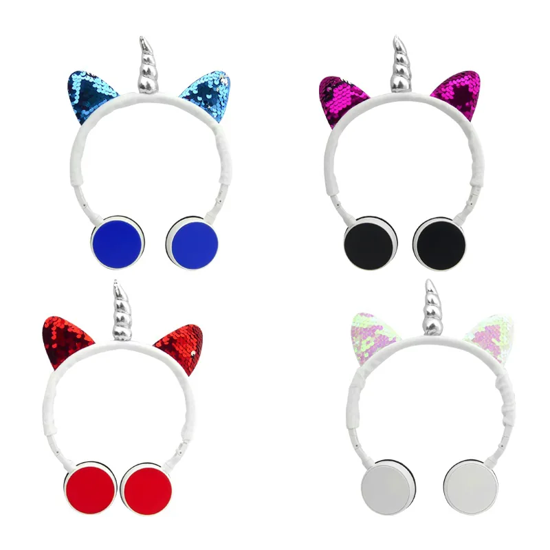 Audifonos Para Niños Con Cable De Vincha Unicornio 3.5Mm, Modelo DMZ-11 - imagen 5