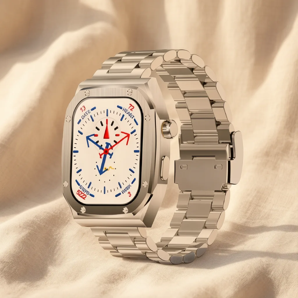 Reloj Smartwatch Modelo Z17MAX De Malla En Metal - imagen 6