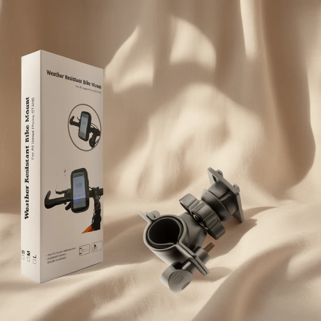Porta Smartphone Touch Para Moto/Bicicleta De Hasta 5.5”. En Caja - imagen 9