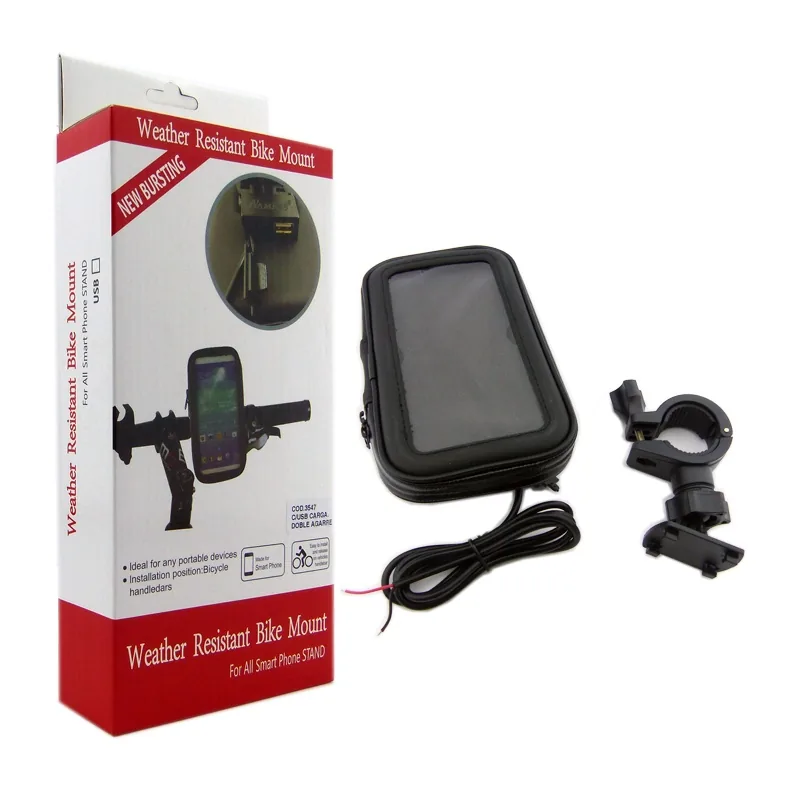 Porta Smartphone USB Impermeable Para Moto, De Alta Calidad. - imagen 5